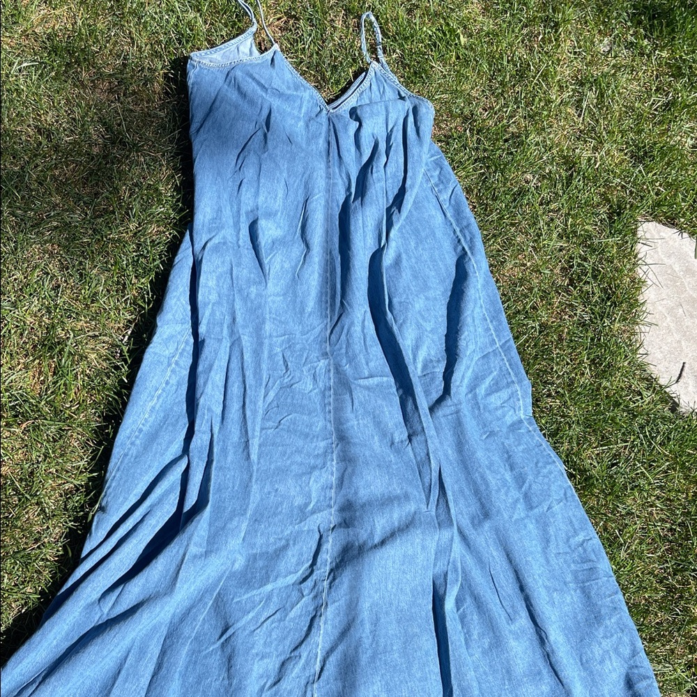 Zara Blue Maxi Dress